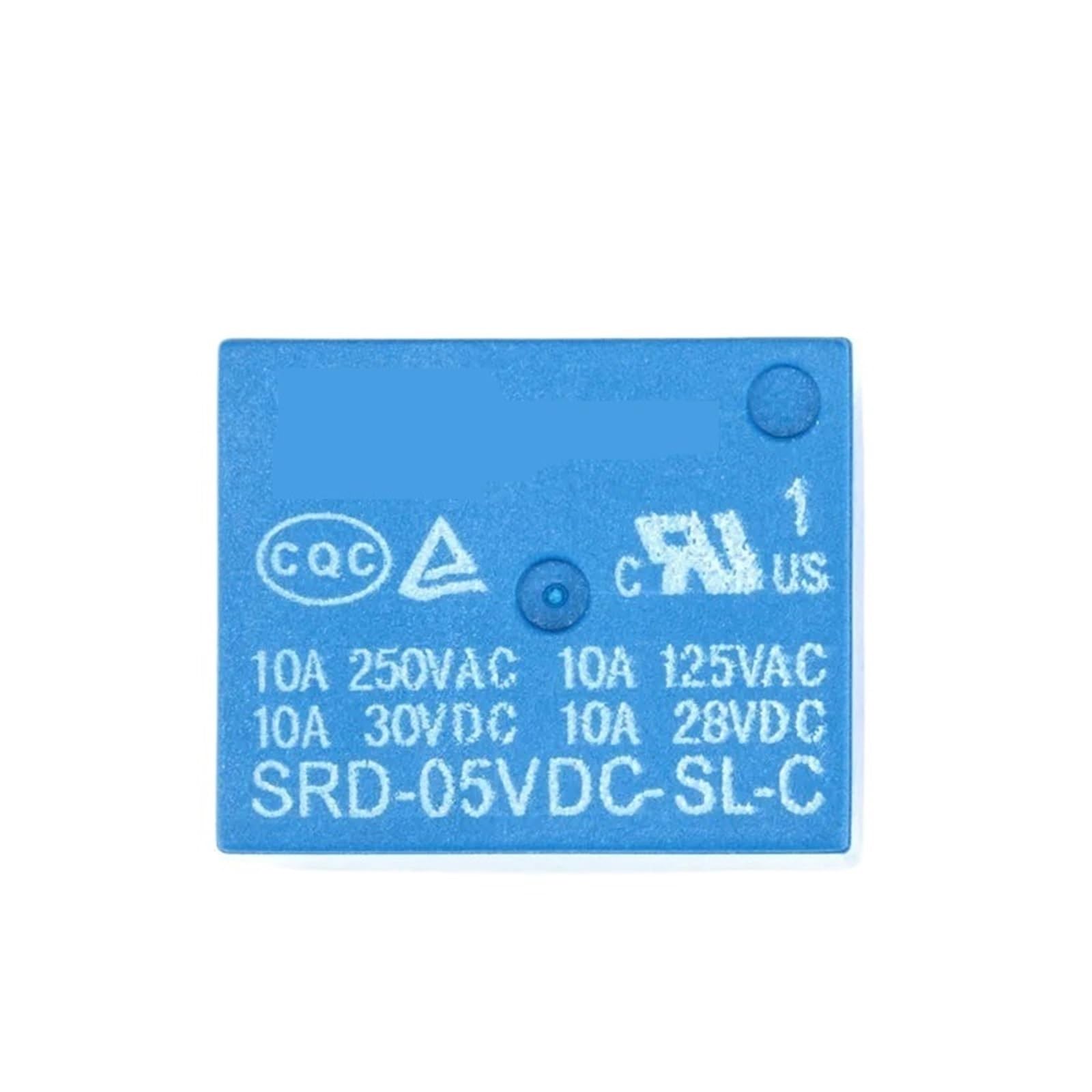 Relais SRD-12VDC-SL-A 12V 10A micro relais T73 5 broches pour automatisme et domotique