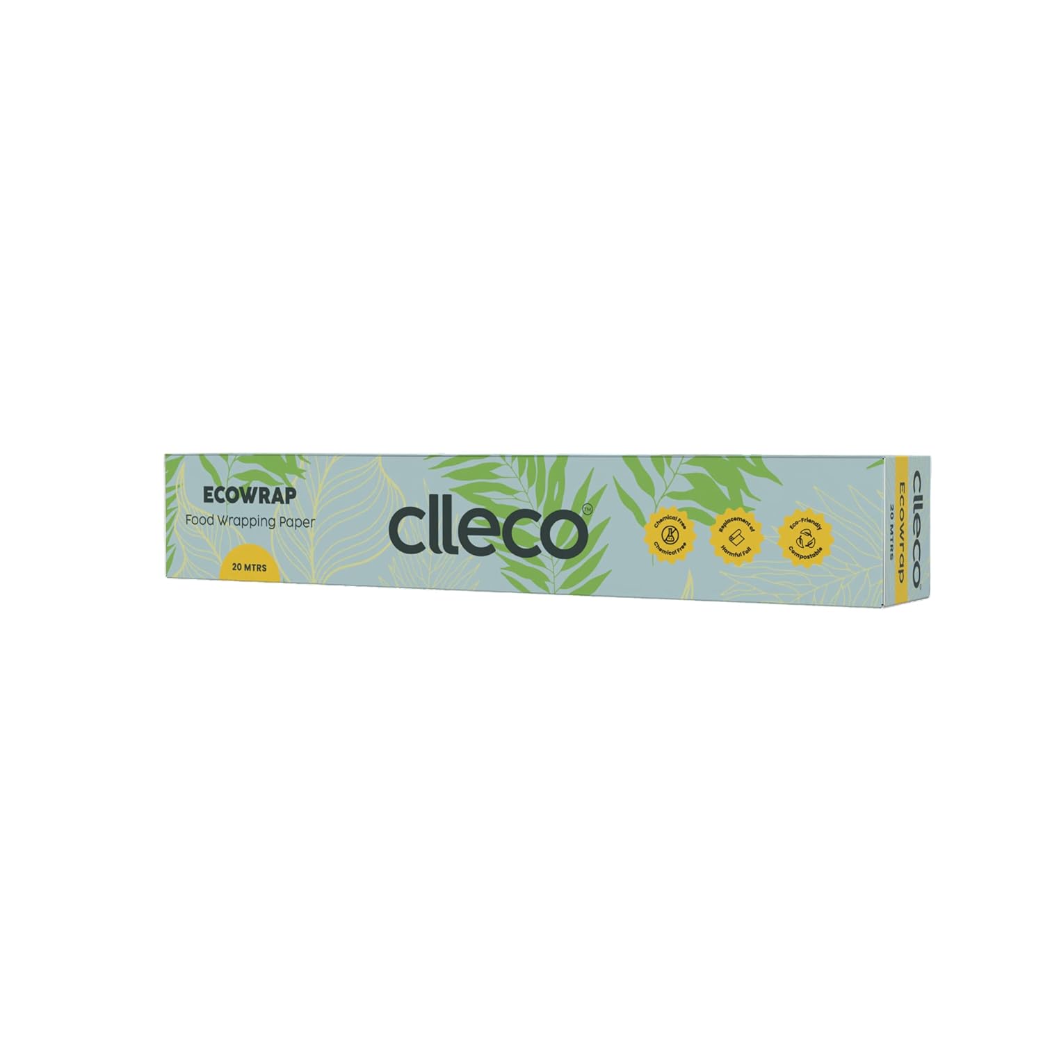 Clleco Food Wrapping Paper Roll. 20 mtrs/Non Greasy Amazon.in Health
