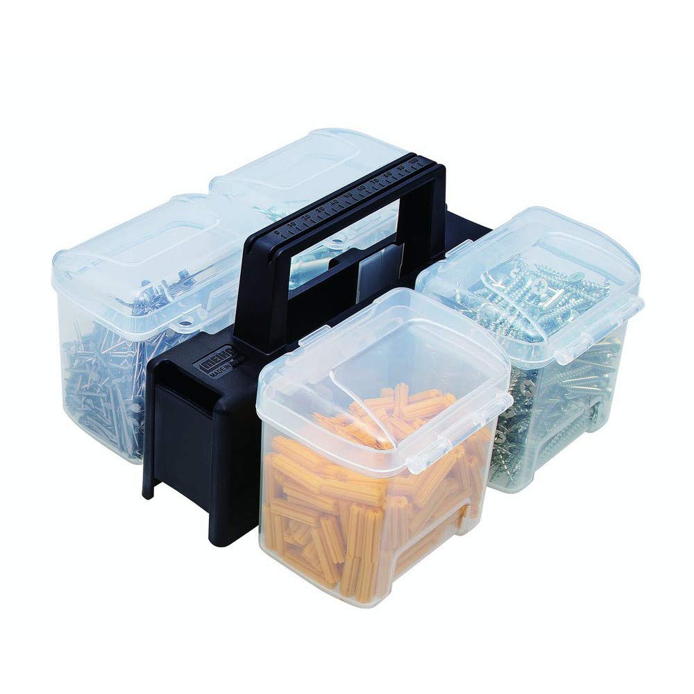 【美品】パッカー Amazon | 明邦化学工業(Meihokagaku) パーツケースストッカー 4P 29004