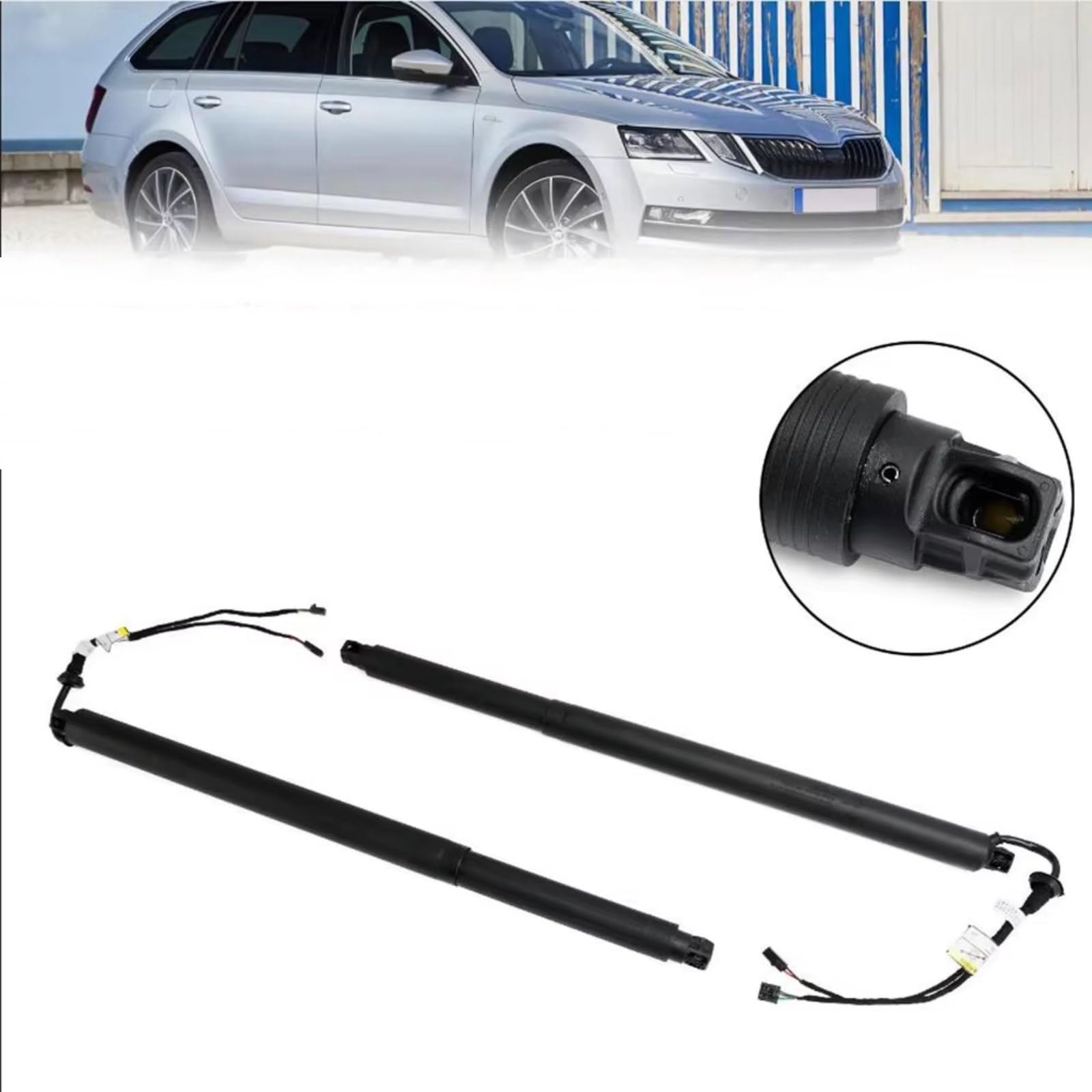 Auto Elektrische Heckklappe Strut Gas Für Skoda Für Octavia III Für Combi 5E 5E9827852D 2012-2020 2 X 5E9827851F + 5E9827852F Paar Elektrische Heckklappe Gas Stützstreben