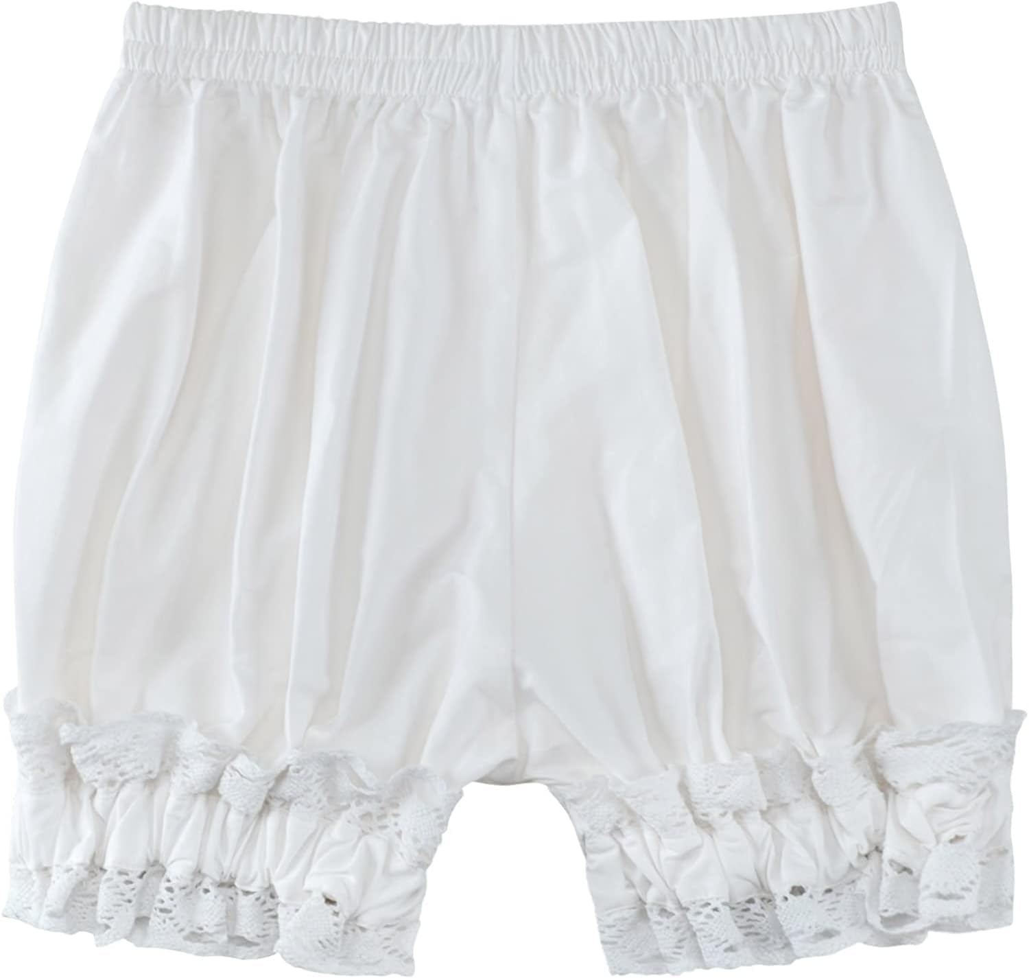 VSVO Women's Cotton Lace Lolita Maid Shorts Bloomers - Image 4