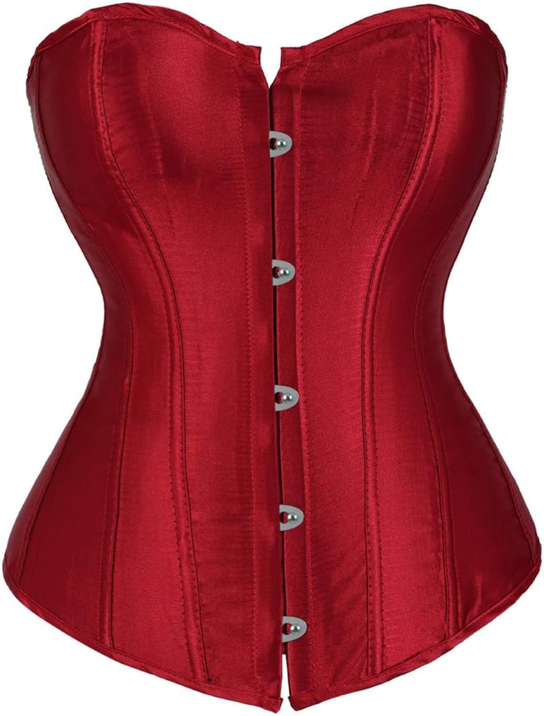 Corset Tops for Women: Plus Size Renaissance Corset - Lace up Bustier Overbust Halloween Costumes - Photo Shoots