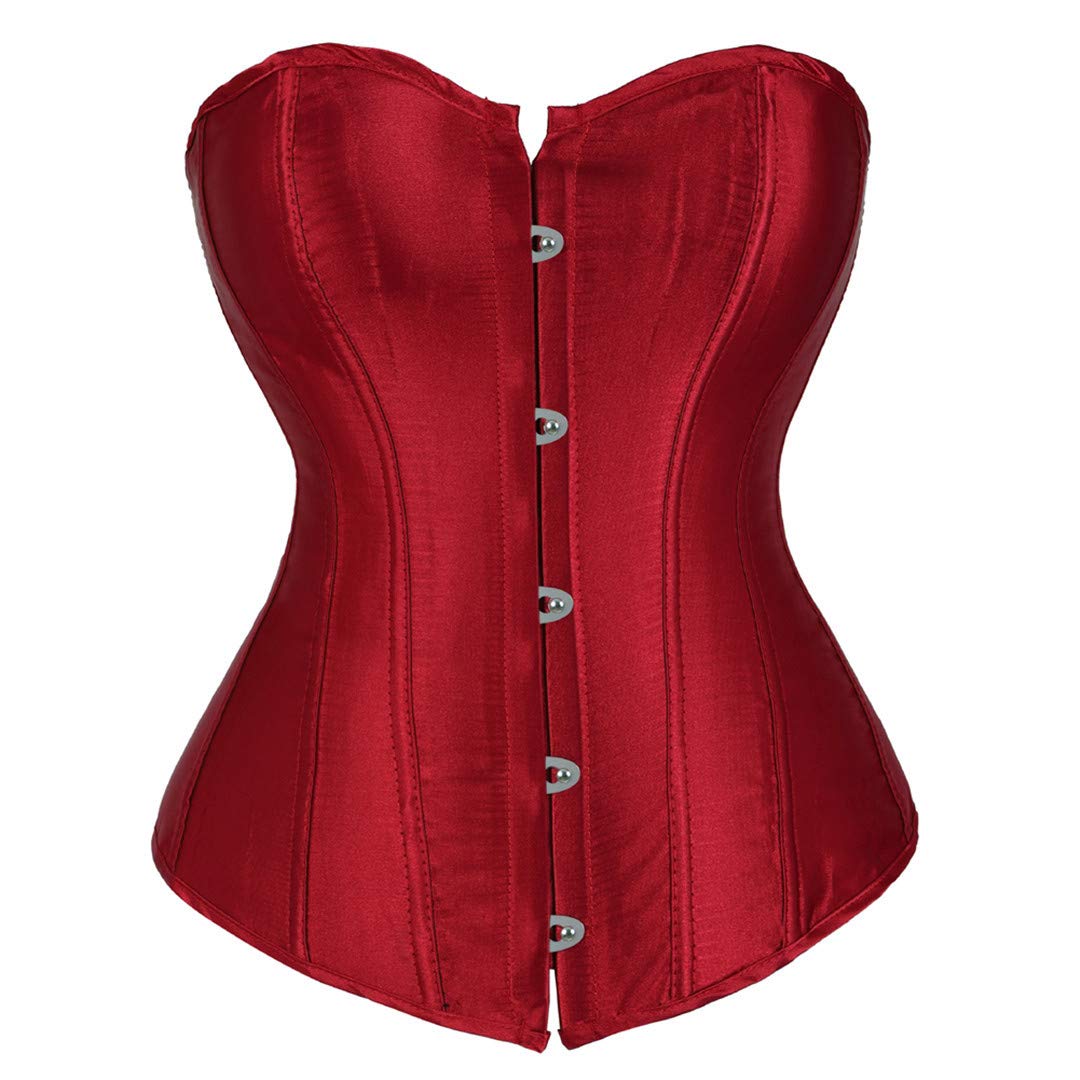 Corset Tops for Women: Plus Size Renaissance Corset - Lace up Bustier Overbust Halloween Costumes - Photo Shoots