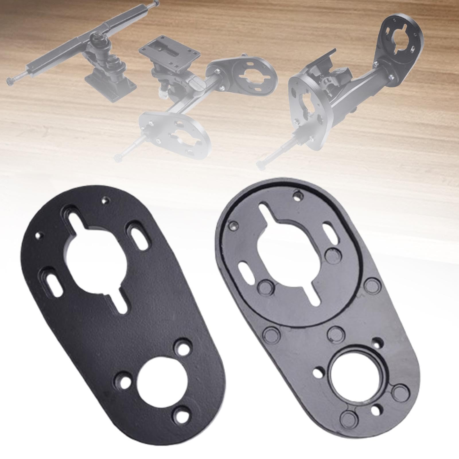 Fenteer Support de Moteur pour Skateboard électrique, 2 Pièces
