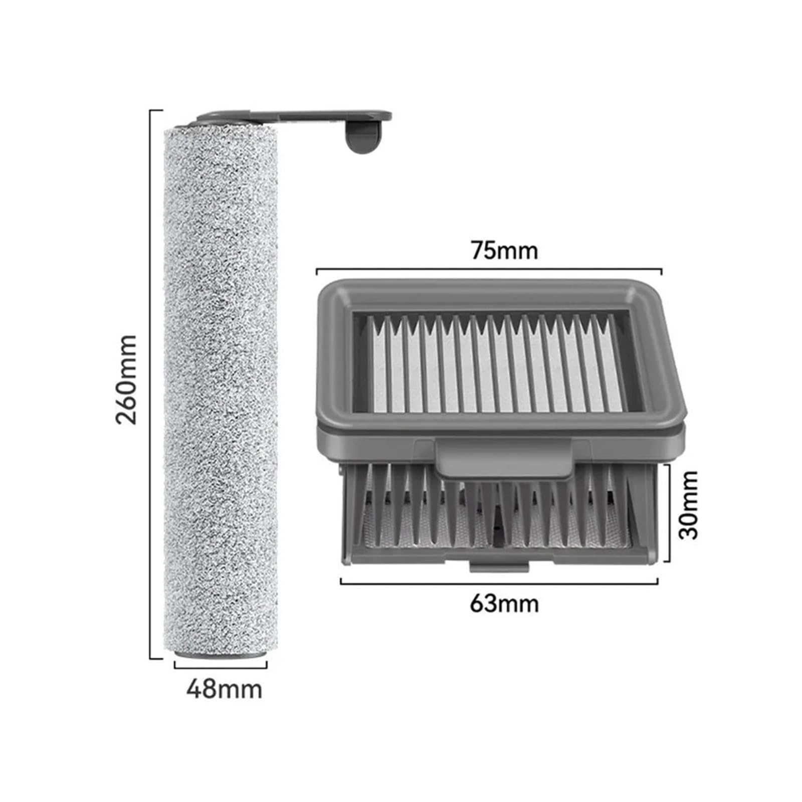 Filtros Cepillos De Rodillos Fregador De Pisos