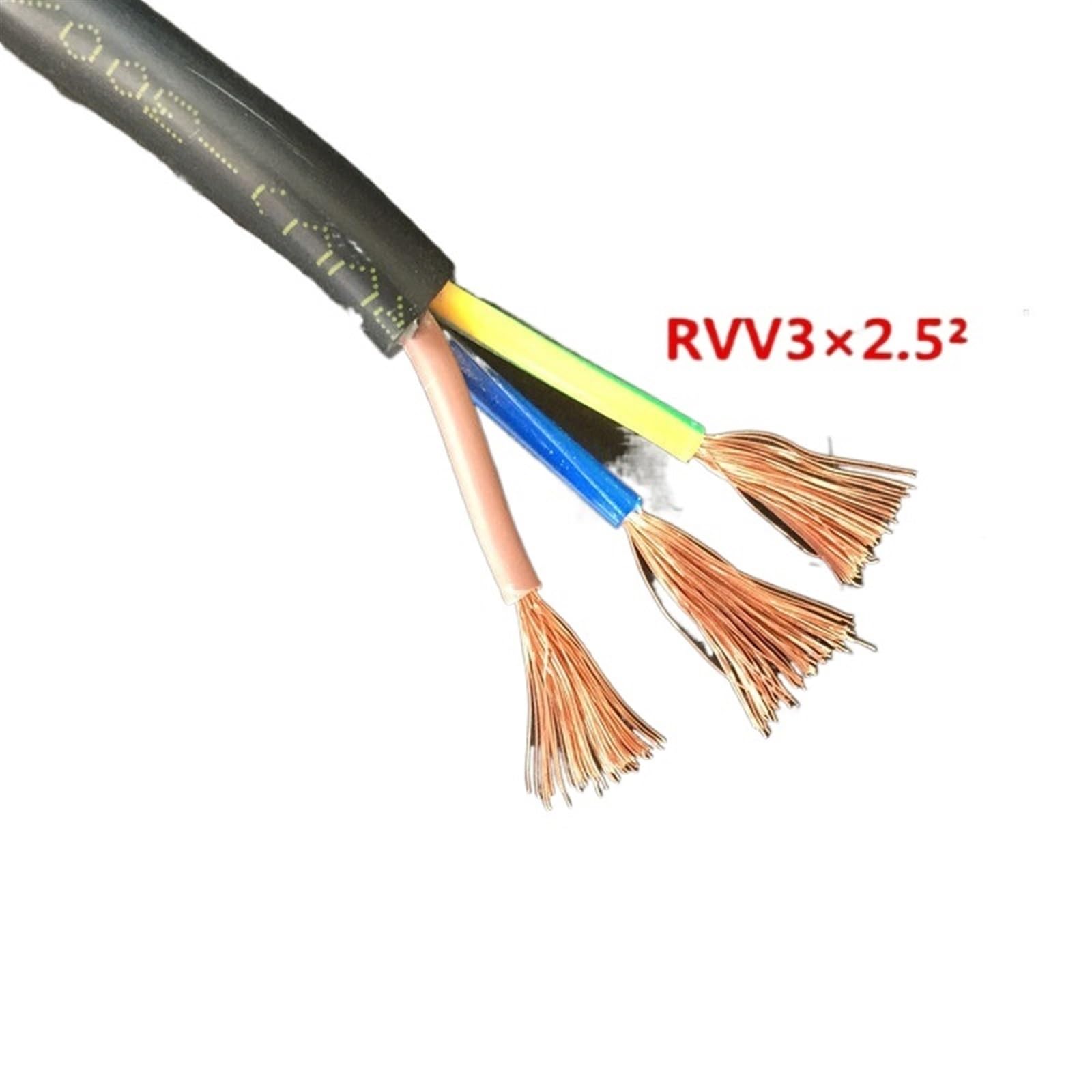 Amazon.com: KUSTAT Resistant Cable 3 Cores Soft Sheathed