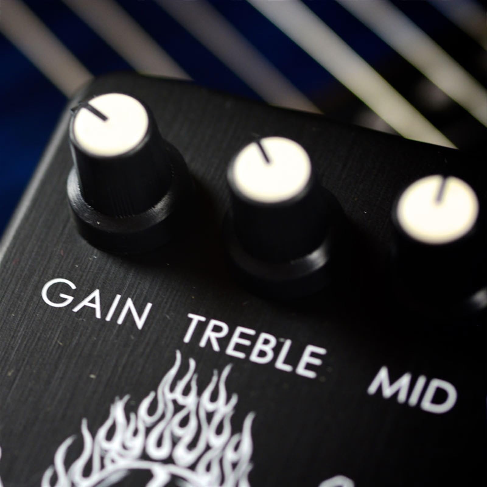 Pedale per Chitarra di modulazione Effetto Pedale di Distorsione Ad Alto Guadagno Effetto Pedale Heavy Metal per Chitarra Elettrica True Bypass