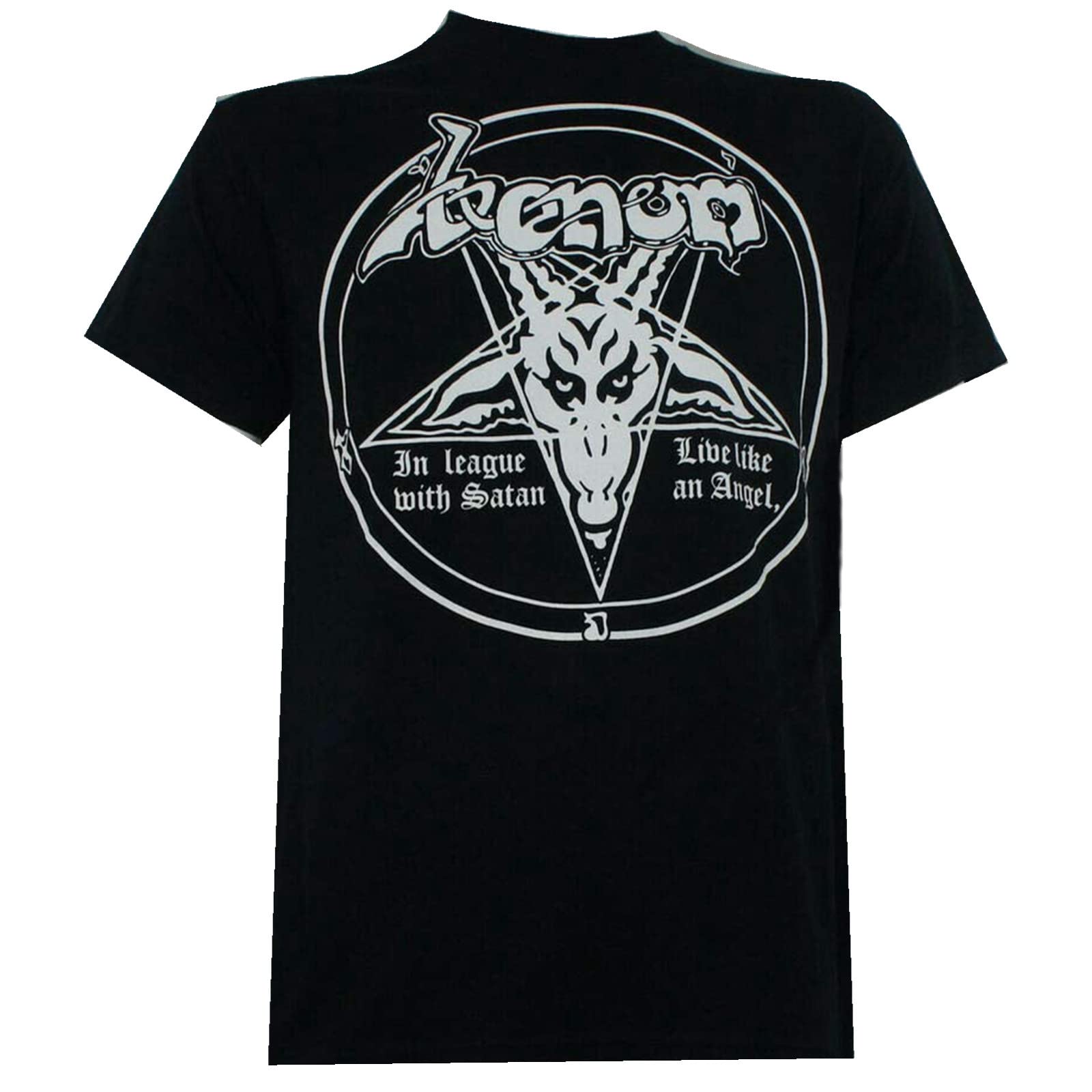 Venom Band in League with Satan Men T-Shirt Black M
