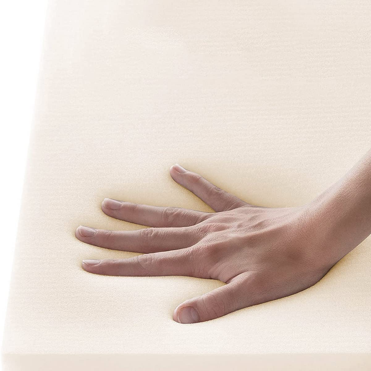 Rembourrage en mousse d'ameublement coupé à la taille de remplacement de mousse de canapé, éponge ronde épaisse pour sièges de salle à manger, coussins de chaise carrés (rond, 8 cm d'épaisse