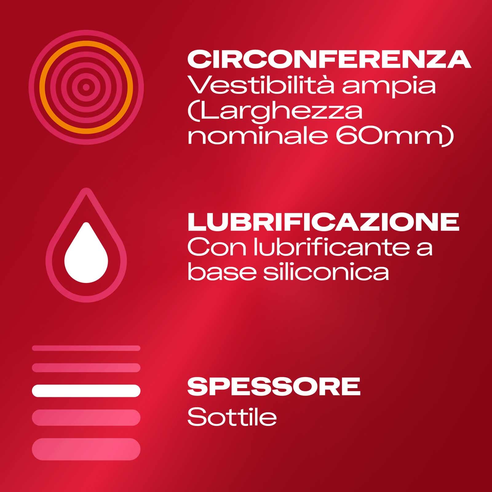 Durex Supersottile XL Preservativi Extra Large Uomo Lattice di Gomma Naturale Trasparenti Lubrificati Forma Easy-On con Serbatoio Vestibilità Ampia Spessore Sottile - 4 Confezioni da 10 Profilattici