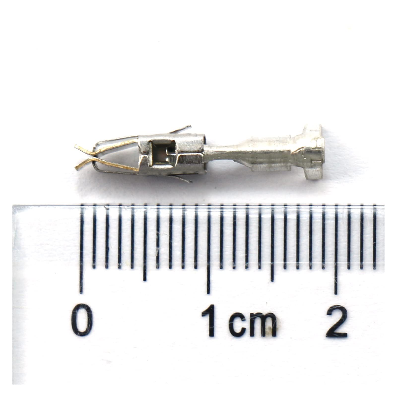 Turmeric Hengliang Store 100/2/500/1000 PCS Car Spices Drahtklemmen Crimp Electrical Auto Connectors Frauen-Klemmen Nicht isoliert 623-e3.5a (Color Name : 200pcs 623 E3.5A)