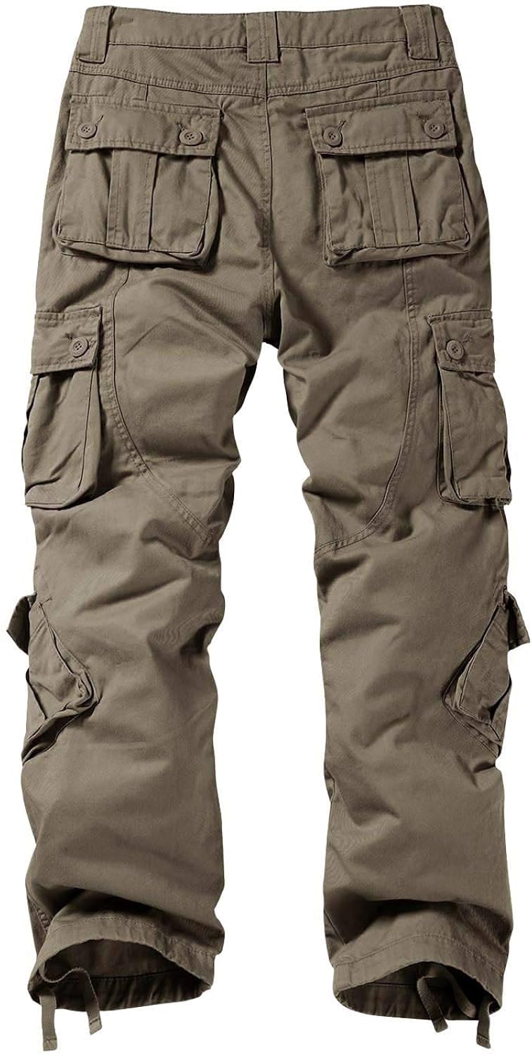 Match Men's Wild Cargo Pants 36 3358 Dark Khaki