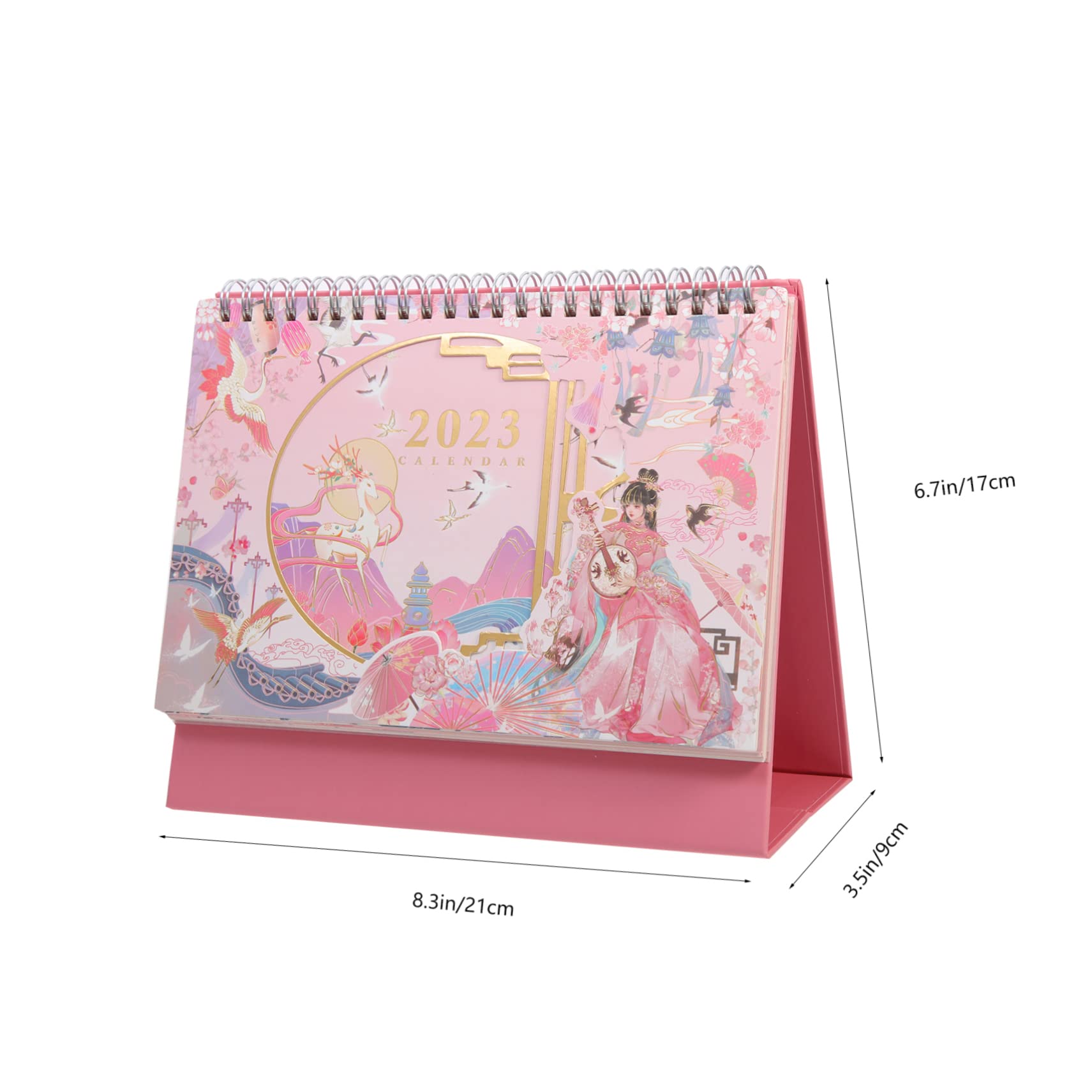 VILLCASE 3pezzi Scrivania Planner Mensile Retro Design Per e Casa Per e Capodanno