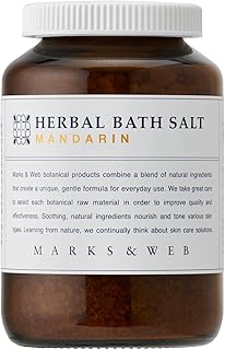 マークスアンドウェブ(MARKS&WEB) ハーバルバスソルト 240g マンダリン