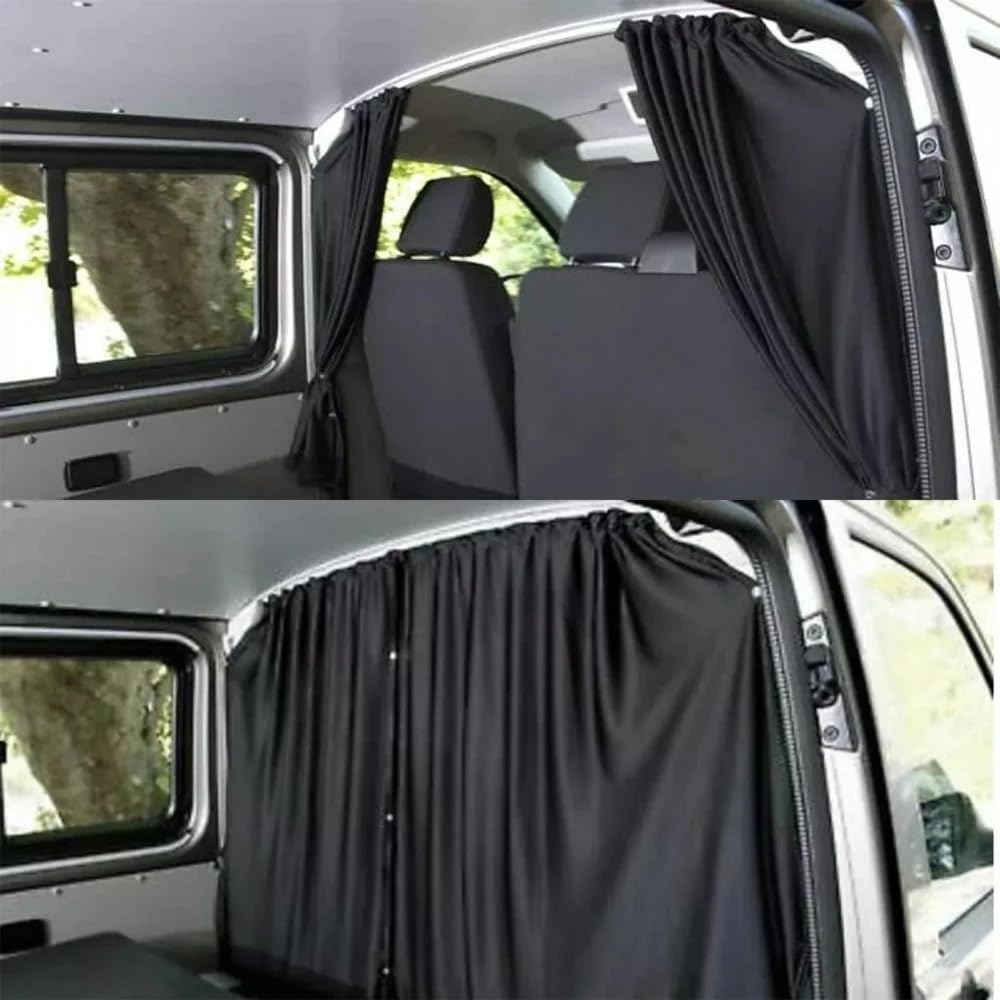 Cortinas Coche, Cortinas Camper Cortina Opaca For Cabina De Caravana, Autocaravana, Divisor, Uso Apto para Fiat Ducato, VW T5, T6 Suministros Autocaravanas