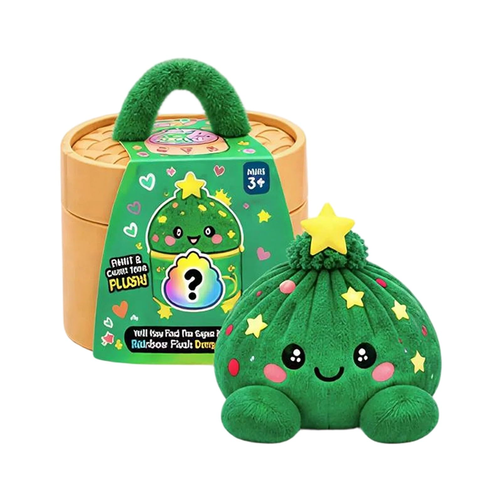 Giant Dumpling Squishy 2026 Squishy Dumpling Cute Plush Giant Squishys Mystery Dumplings Christmas Halloween Dumplings Squishies Toys Large Rainbow Adult Fidget Buns Blind Box Toys