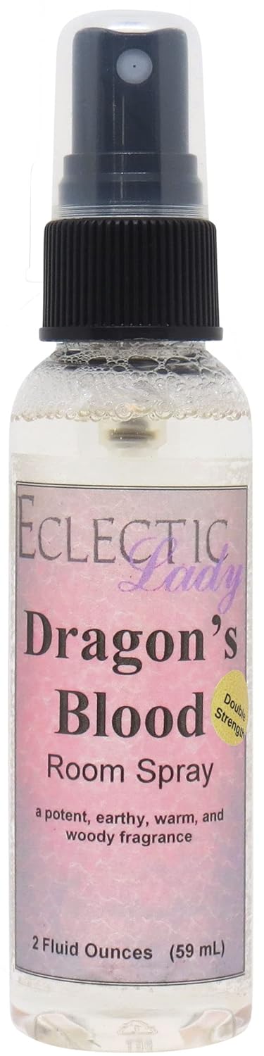 Dragon's Blood Room Spray (Double Strength), 16 Ounces, No Artificial Colors, Parabens, or Preservatives - Fragrant Aromatic Room Mist For Home, Room, Office