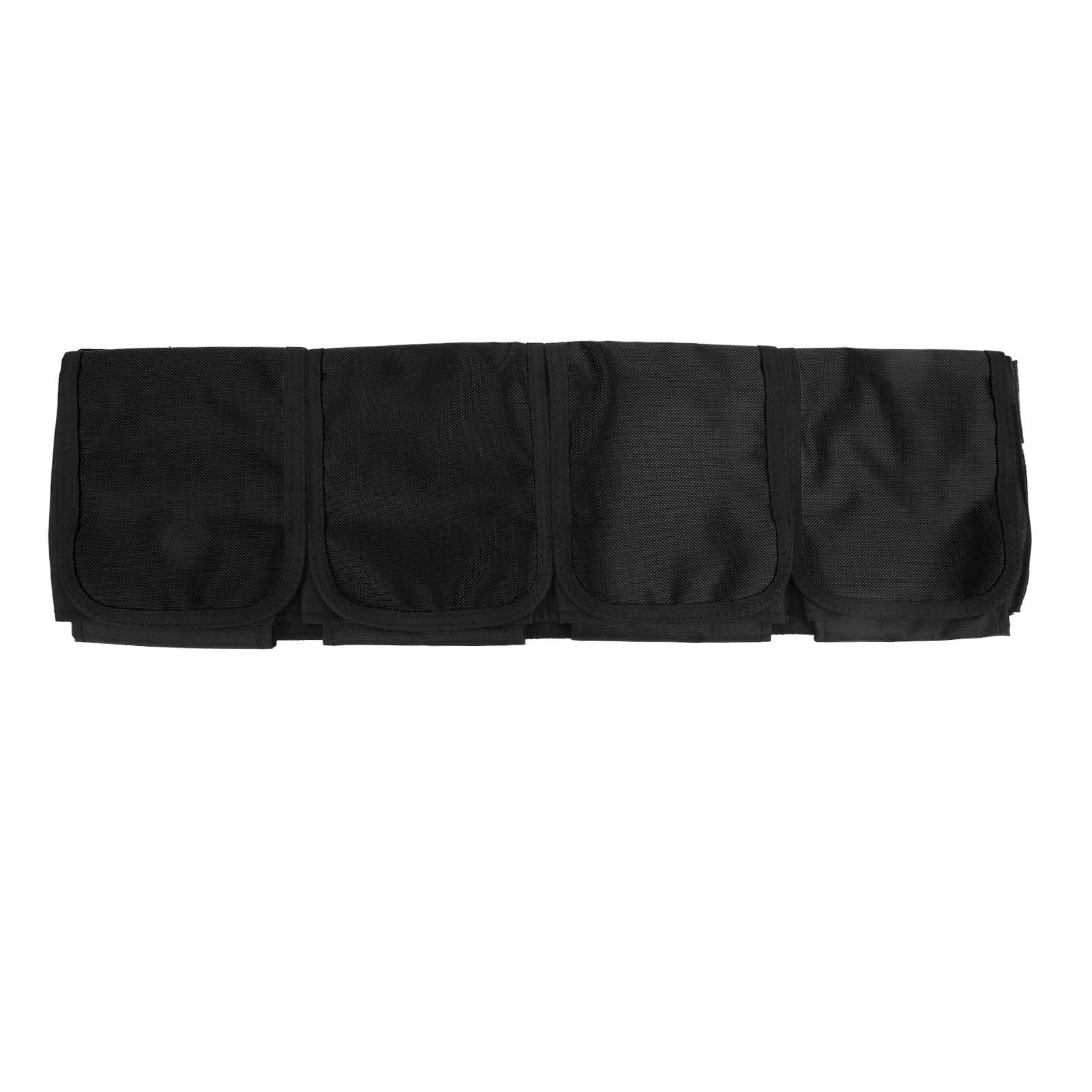 Ceinture de Poids de plongée, Ceinture de Poids de Poche, Ceinture de Poids de Poche, Ceinture de Poids de plongée en Tissu Oxford avec 4 Poches pour plongée en apnée