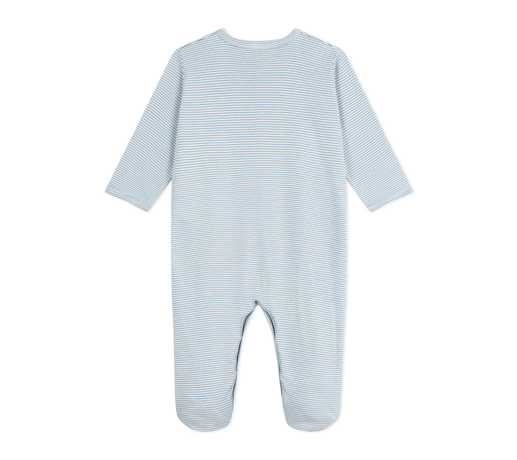 Petit Bateau Pyjama Bébé en Coton À Rayures Milleraies A0e2m01 Vêtements Nuit Mixte bébé (Lot de 1)