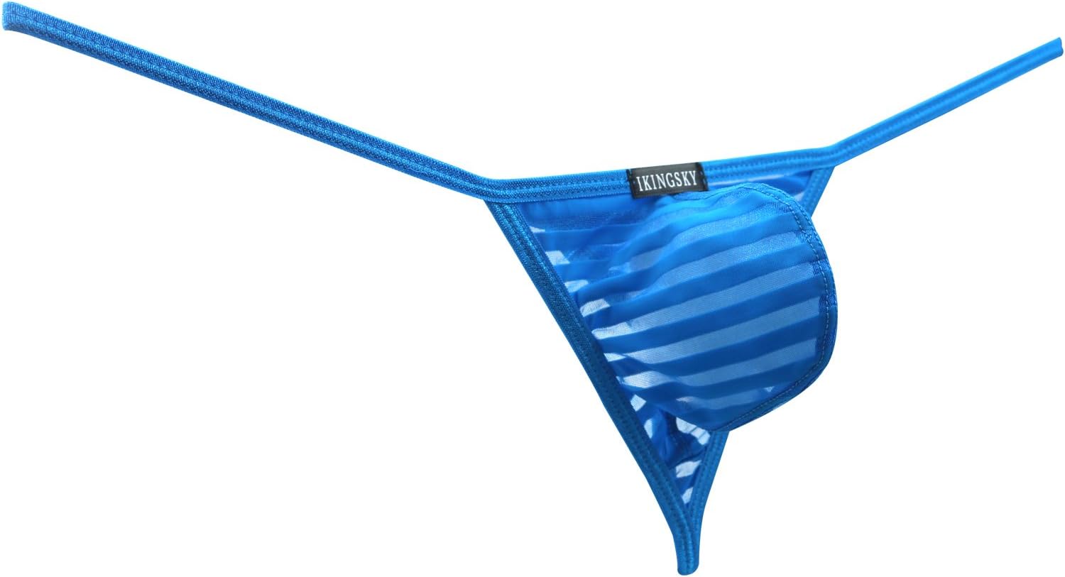 iKingsky Men's Sexy Pouch G String Low Rise Y-back Thong Underwear - Image 5