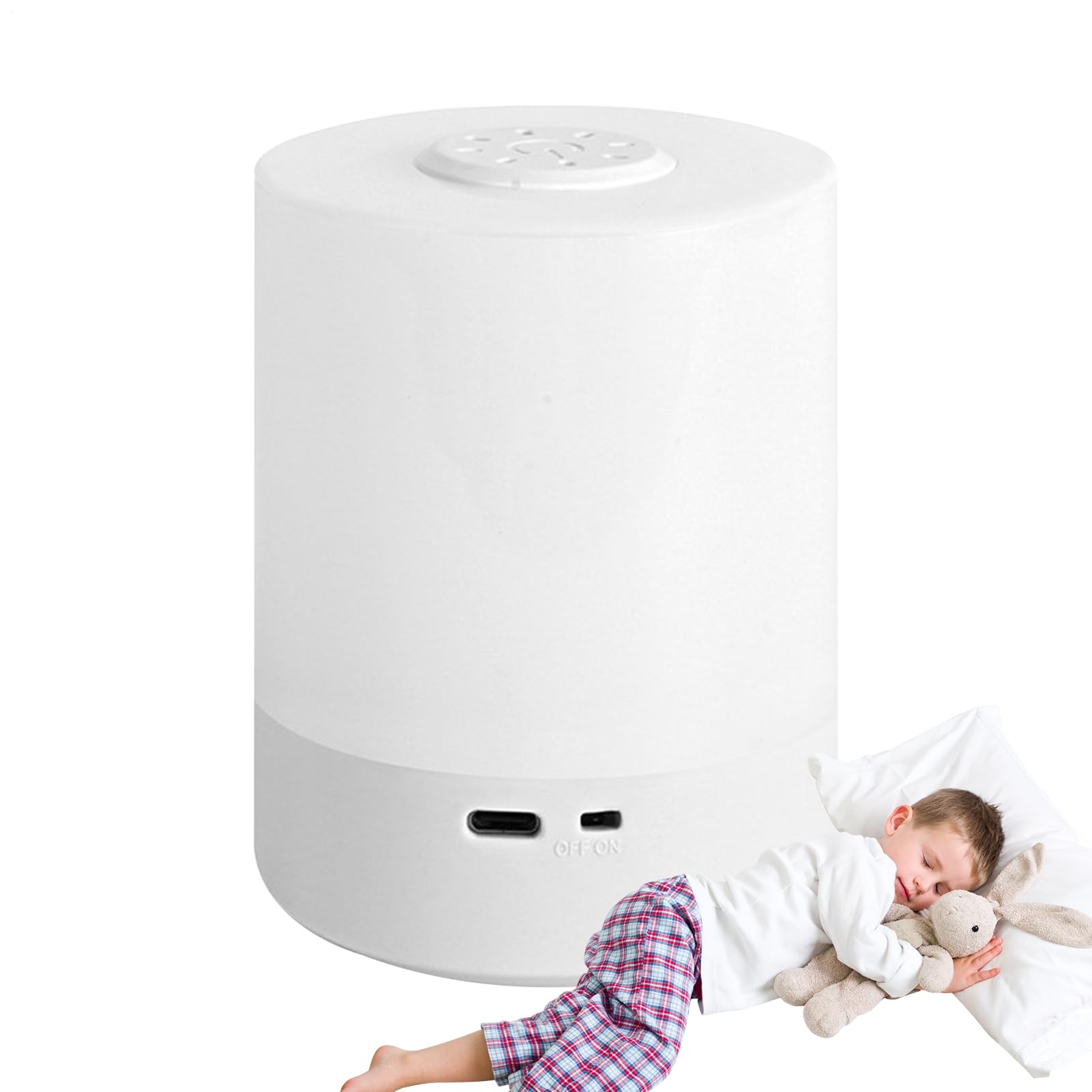 Nursery Night Light - Rechargeable Dimmable Warm White - Portable Night Light for Kids Room - for Boys Girls Adults Sleep Home Bedroom Bedside Nightstand Table Apartment Dorm Hotel