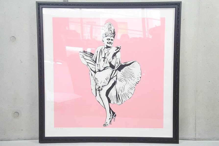 DOLK - PUNK 額装済み シルクスクリーン DOLK「PUNK」シルクスクリーン :: 絵画買取・販売 - シバヤマ