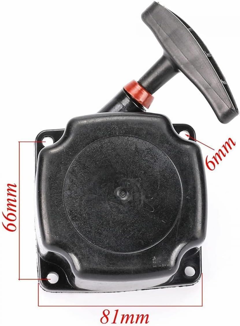 LegendTech-Arrancador de retroceso, arranque y trinquete para desbrozadora de 49 cc 52 cc para varios desbrozadoras cortacésped de 66 mm - 3