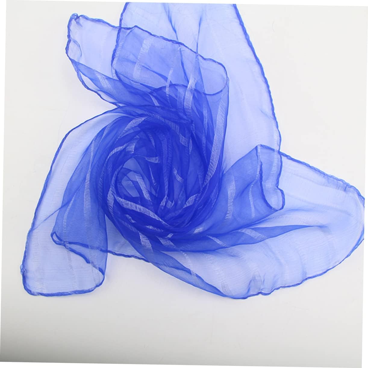 20pcs Colorful Dance Veil Scarves of Square Nylon Scarves for Boy Girl Lightweight Durable for Kindergarten Dance and Play