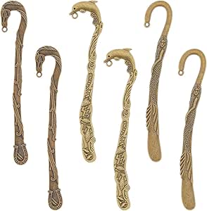 LiQunSweet 30 Pcs 6 Styles Golden Color Anchor Links Alloy - View #12