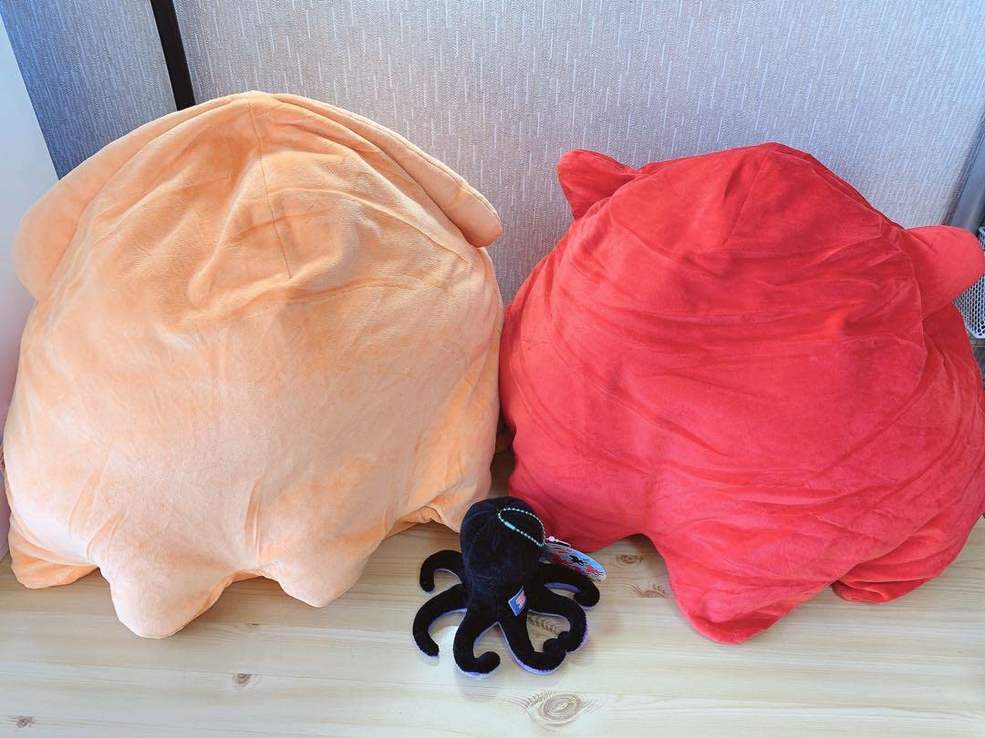 Amazon.co.jp: メンダコ&イカ もちもち ぬいぐるみセット : おもちゃ