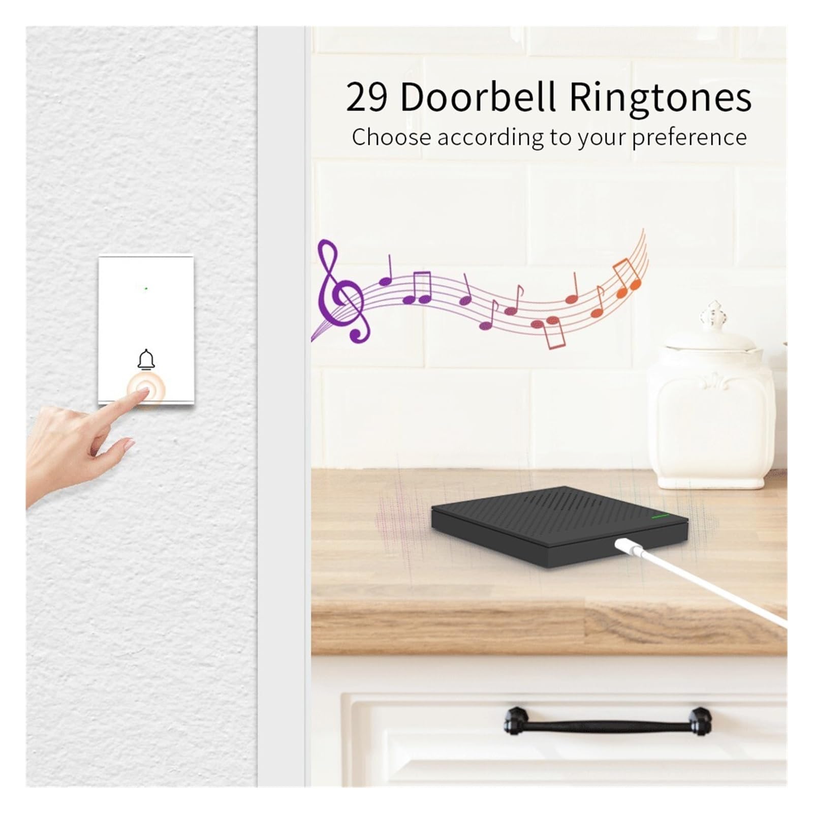 Tuya WiFi de alarma de seguridad for el hogar inalámbrico Panel antirrobo inteligente Soporte APP Control remoto(Set-P 5-10 Kit)