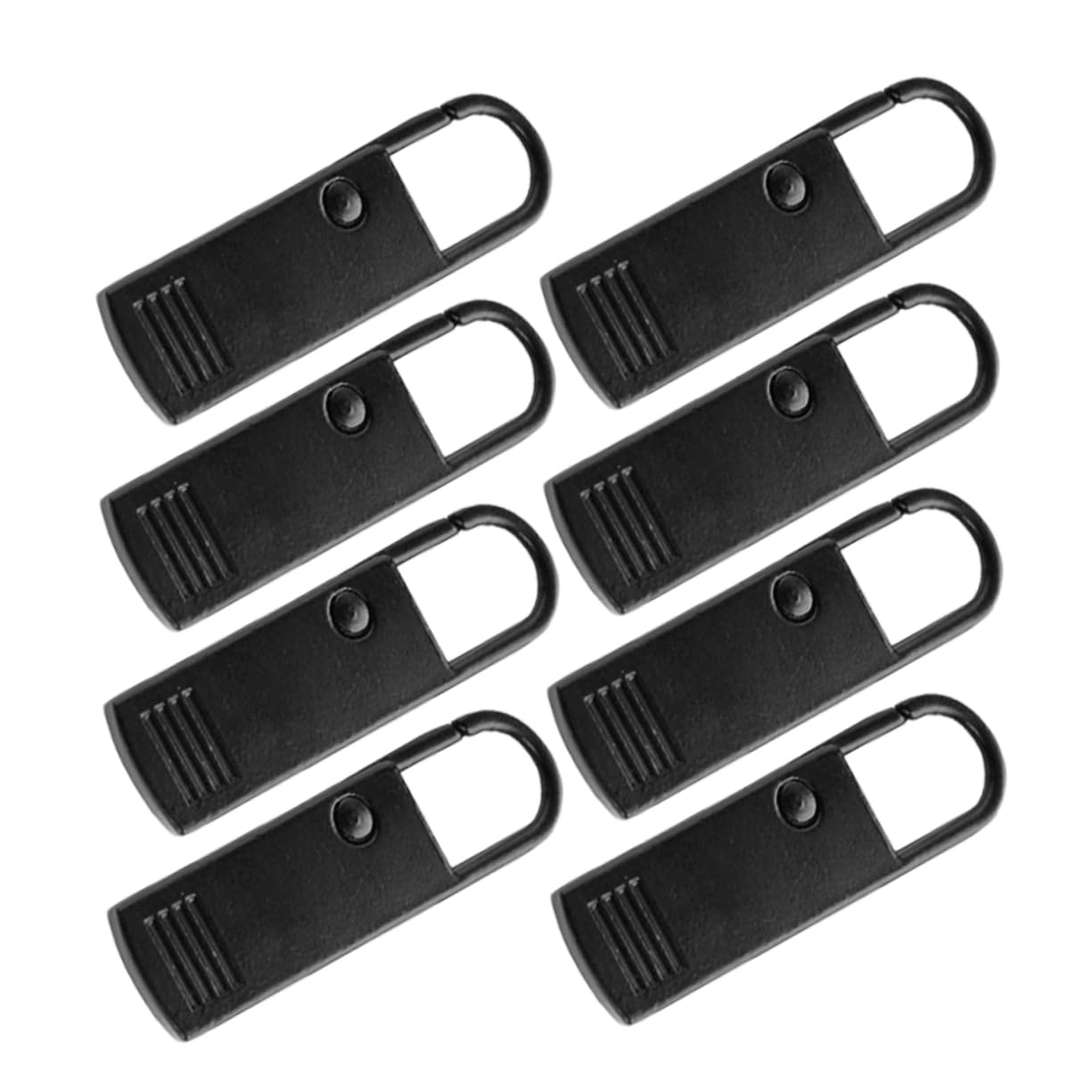 Alipis 40 Piezas Tirador de la cremallera zipper tankinis tirador de cremallera de repuesto reemplazo de de chaqueta pestaña de la del abrigo de ropa Metal