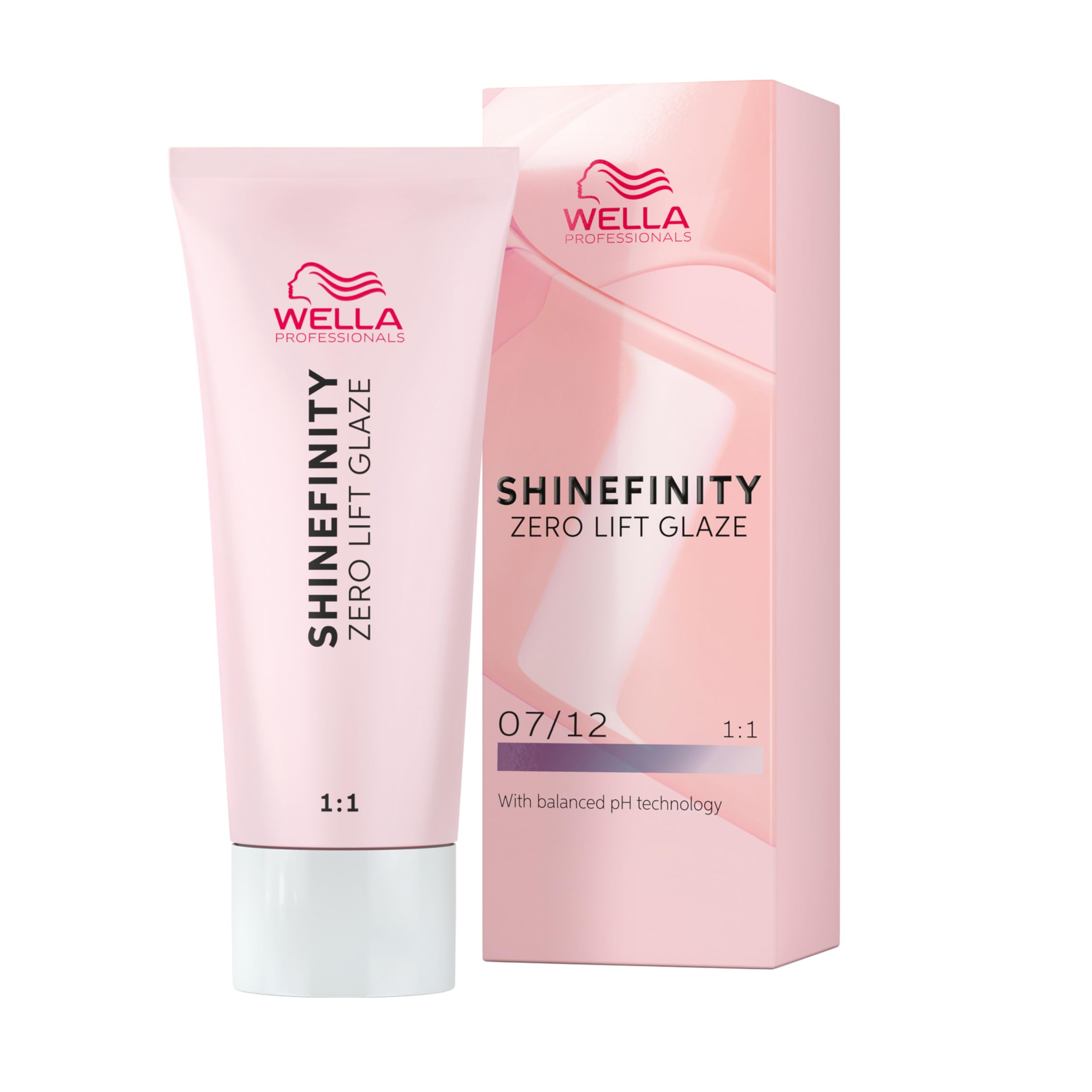 Wella Professionals Shinefinity Glaze – Haarschonende Tönung – demi-permanent, pH-neutral & ohne Ammoniak - Für natürlichen Glanz bis zu 20 Haarwäschen – vegan – 07/12 Cool Mushroom – 60ml
