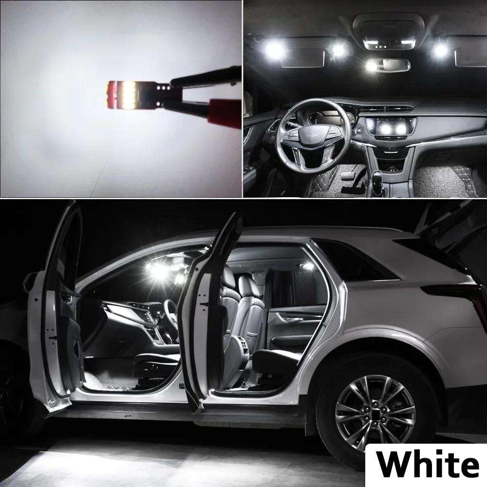 Kit de Luces LED Interiores para Lectura, mapas, Techo y matrícula, para Sentra 2004-2017 2018 2019. Accesorios para automóvil.