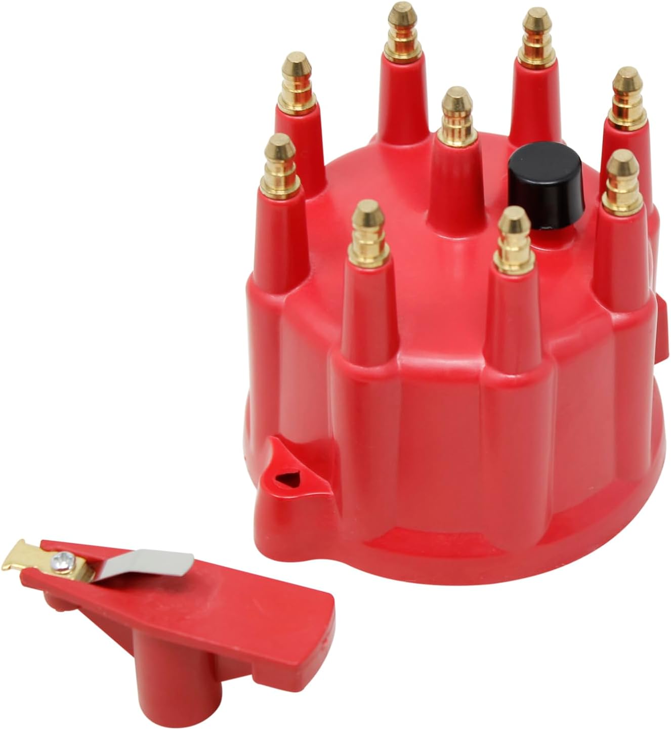 DRAGON FIRE PERFORMANCE Heavy Duty Distributor Cap and Rotor Set Compatible Replacement With 1992-2003 Dodge B1500 B2500 Dakota Durango Ram 1500 2500 3500 5.2L 5.9L V8 4740339AB Oem Fit CAP1049-DF