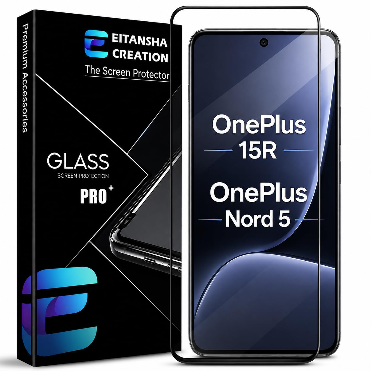 Edge to Edge Tempered Glass Screen Protector for OnePlus Nord 5 With Installation Kit-picture-11