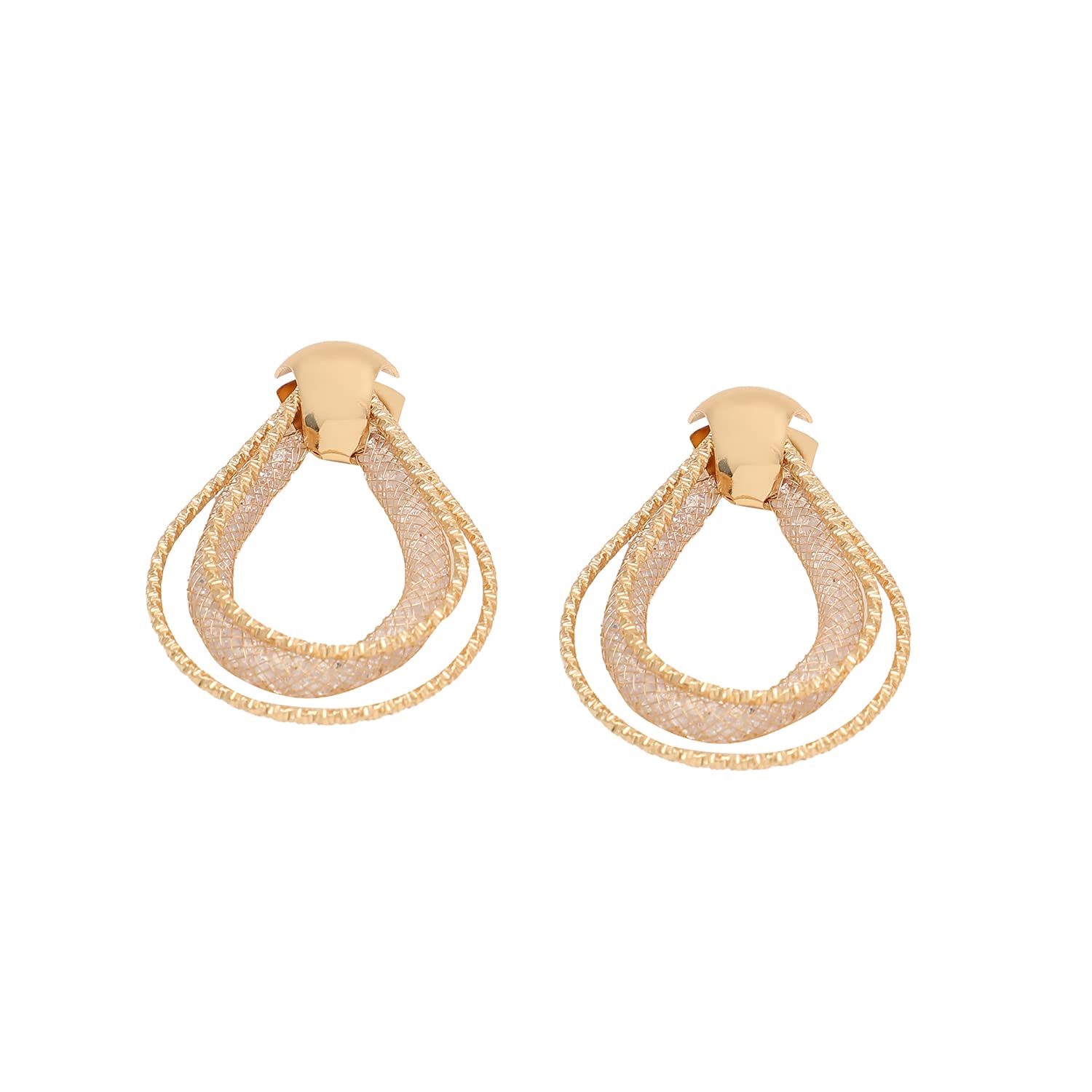 SOHI Gold Contemporary Drop Earring For Women and girls, Fashion Accessories, jewellery for women, drop earrings, artificial earrings for women (6232) (B0BQ6NKMZD) Amazon Price History, Amazon Price Tracker