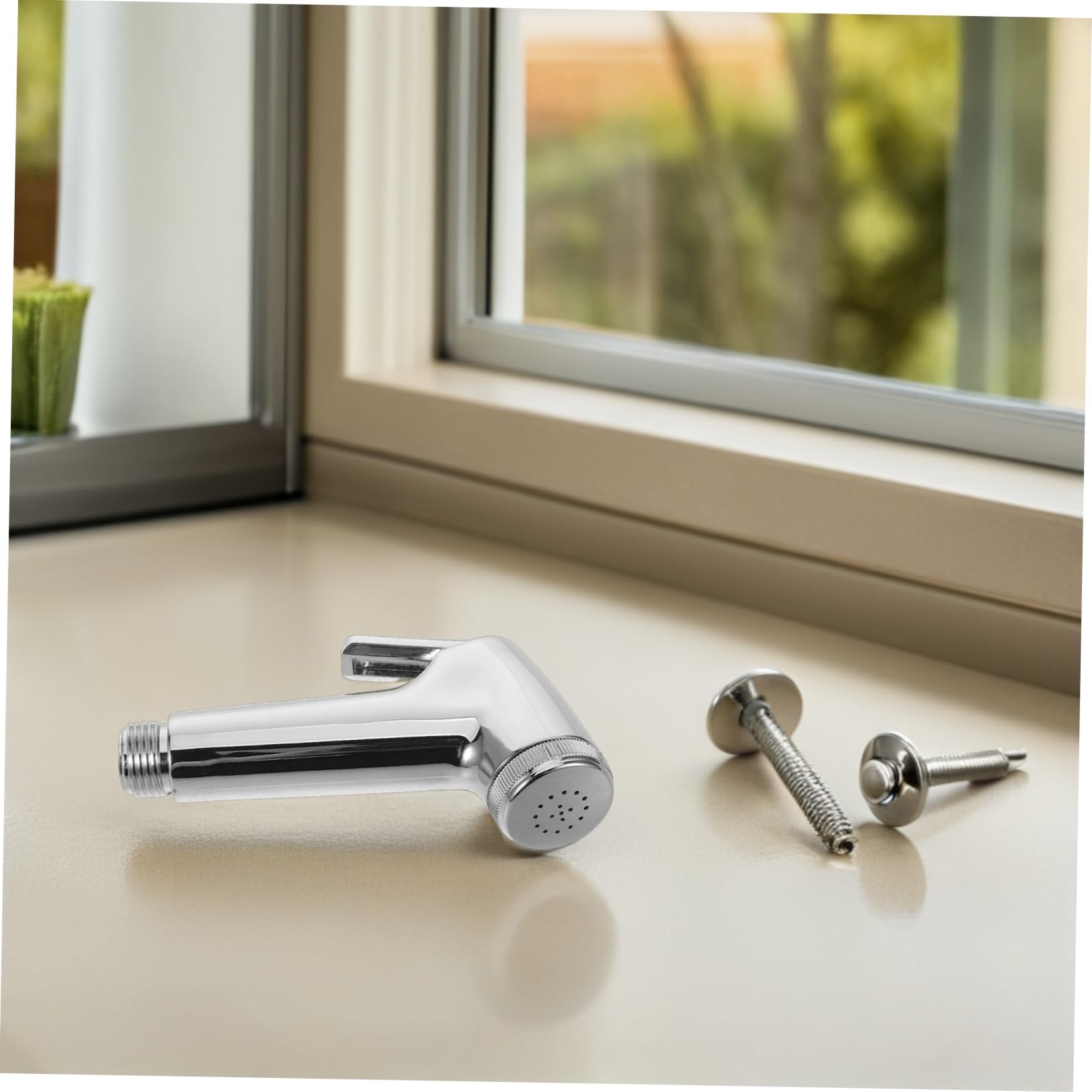 Alipis Soffione Doccia Portatile per Bagno Rv Tecnologia Risparmio Acqua, Design Handheld in Abs Argento per Avventure All'aperto e Pulizia Efficiente Stili multipli