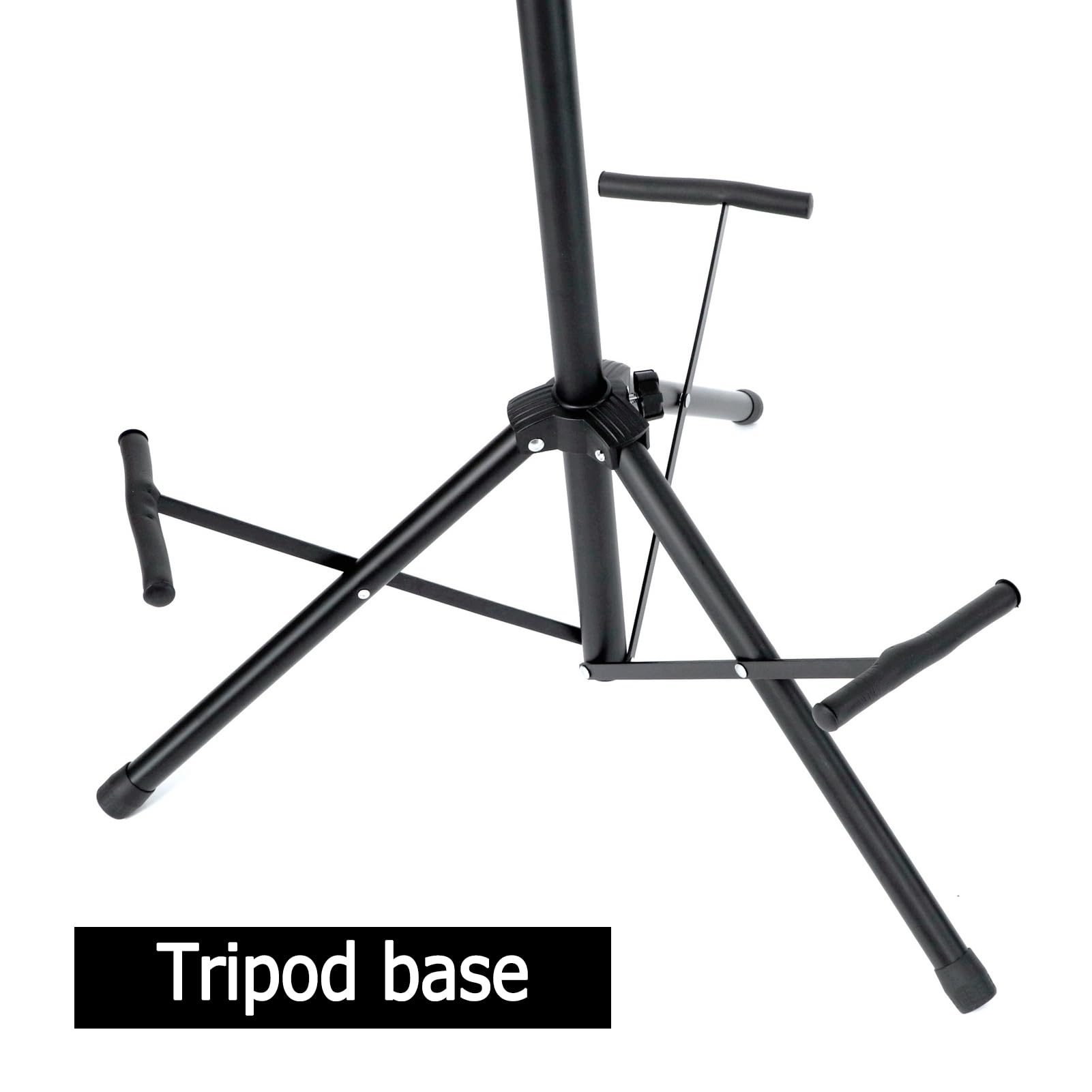 Espositore per chitarra, pieghevole, multi-chitarra, per altezza regolabile, accessorio salvaspazio per chitarra