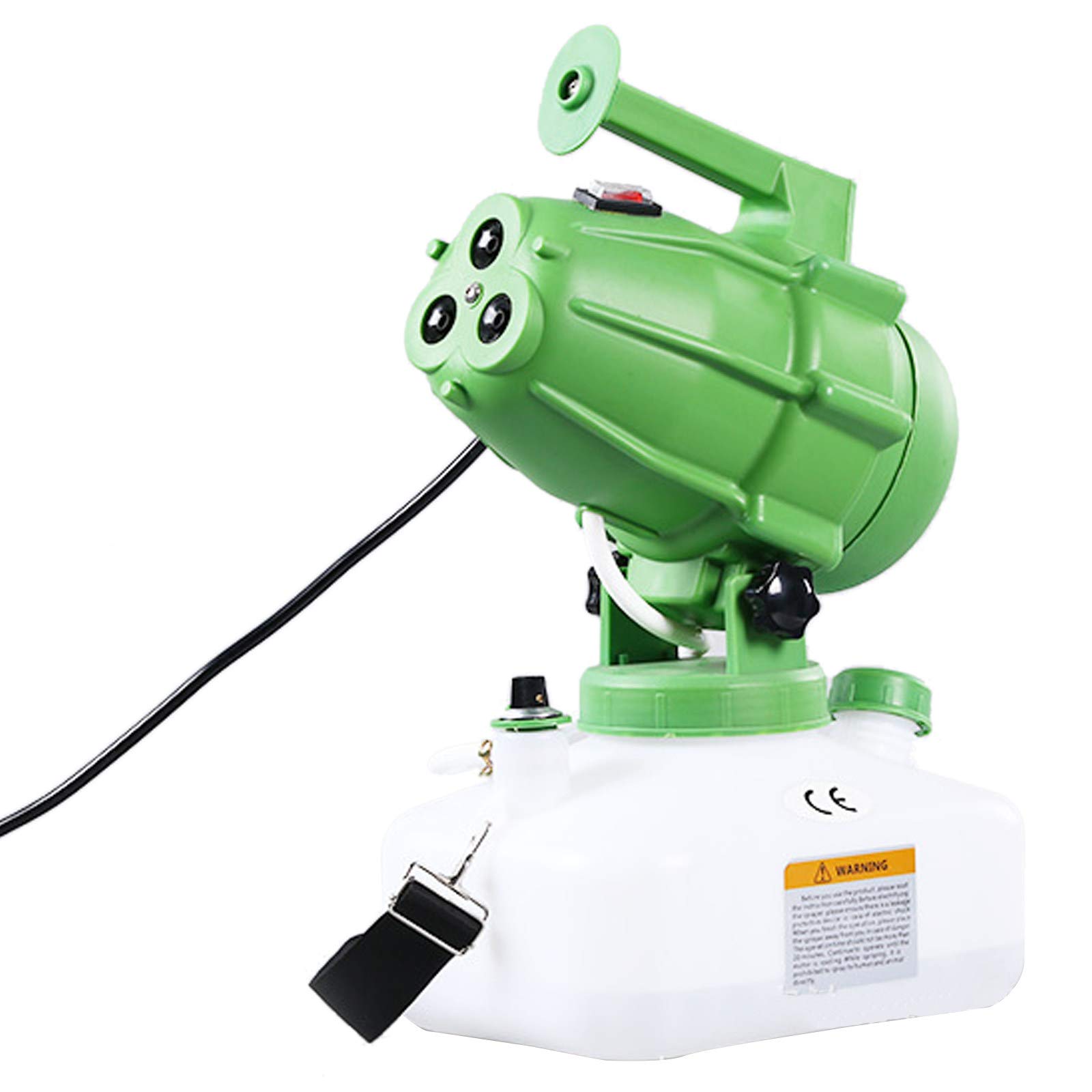 Nebulizzatori per Sanificazione, Macchina per Nebulizzatore Portatile con Spruzzatore Elettrico ULV per Farm Hospital School Hotel Home Ampia Area Luoghi Pubblici Interni Ed Esterni,Green