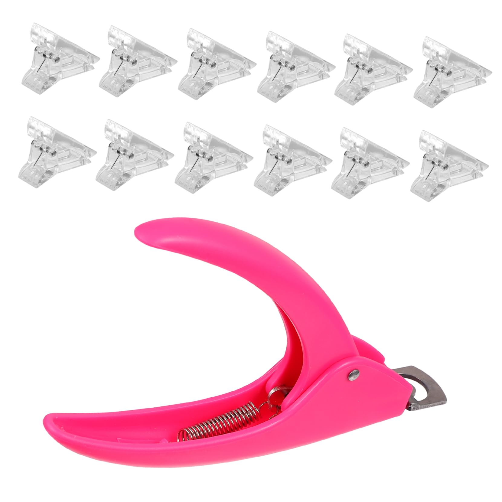 CALLARON Ergonomic Nail Clip Set 13-piece Manicure Tools Nail Clips Cutters for Home Use