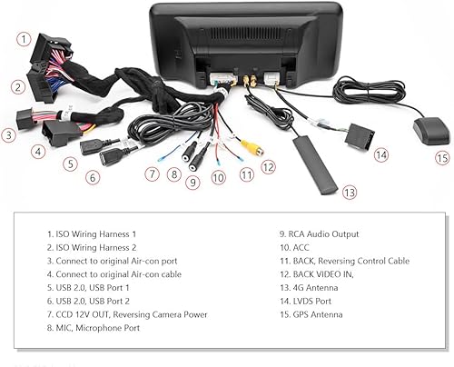 Miniatura 6 de Android 13 CarPlay para Audi A4 B8 A5 2009-2016 MMI High CD Changer GPS Car Multimedia Player Navegación Auto Radio Estéreo DSP WiFi Netlifx.