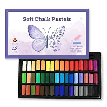 (未使用･未開封品)　オイル やわらか パステル 48色 50本 アート チョーク セット qdkdu57 Amazon.co.jp: オイル やわらか パステル 48色 50本 アート