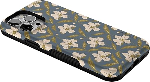 Miniatura 25 de Casely Funda para iPhone 13 Pro Max Jardín dorado Floral de girasol amarillo Compatible con MagSafe Diseño protector audaz Jardín Dorado