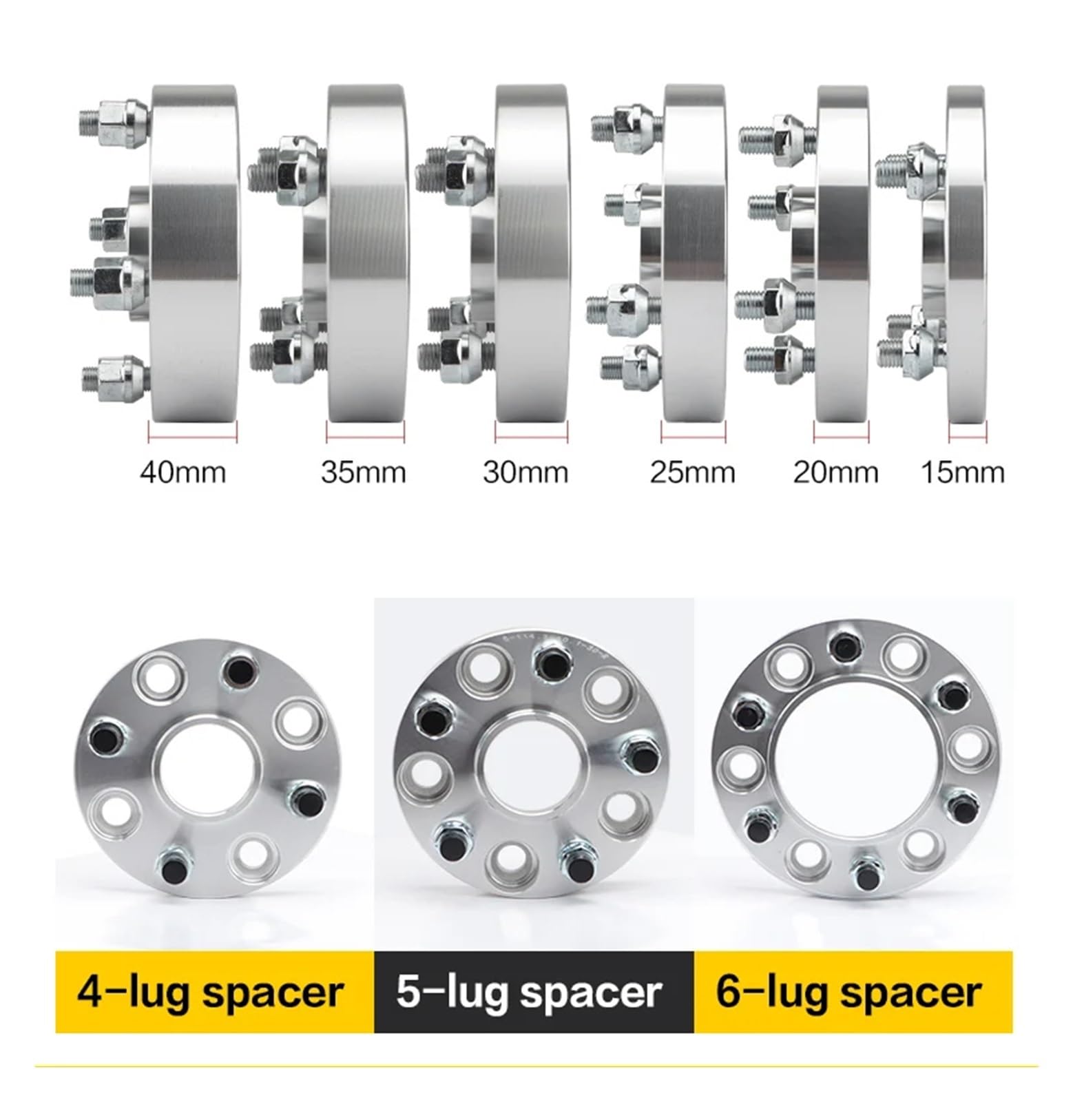Entretoises De Roue Pour OPEL Pour Magna Pour Zafira Pour Omega Adaptateur D'espacement De Roue 2 Pièces 15/20/25/35mm PCD 5x110 CB 65.1mm Élargisseurs Voie auto(2PCS 30mm Silver)