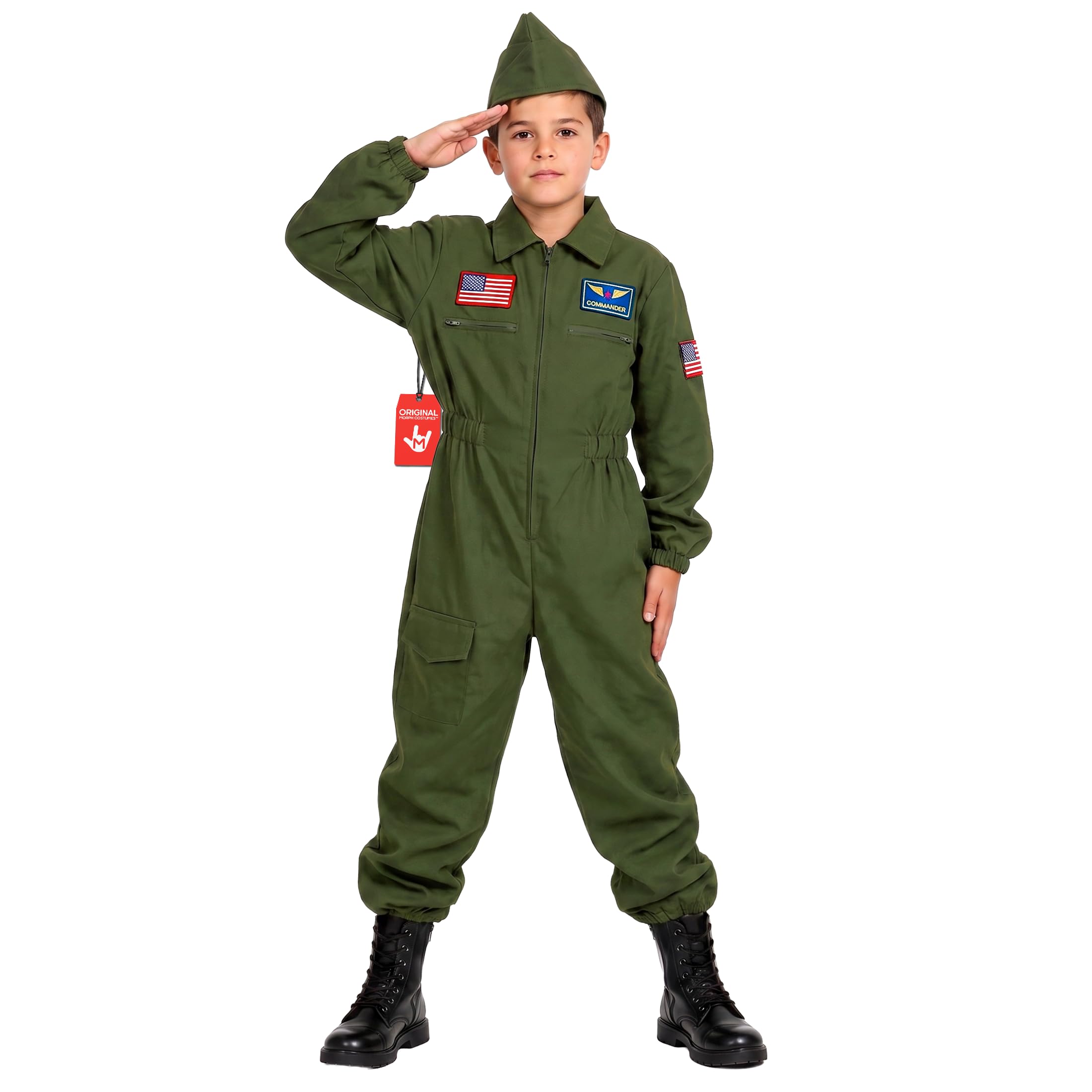 Fun Shack Costume Pilota Bambino, Costume Aviatore Halloween Bambino