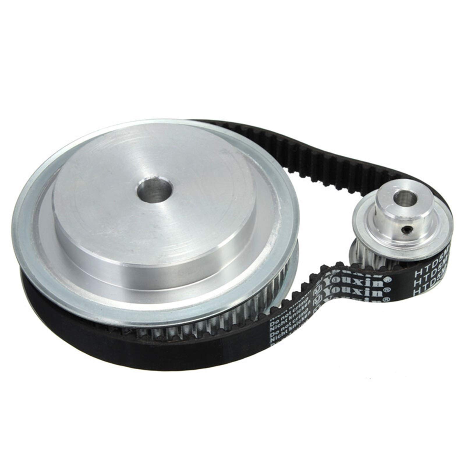 WHJPOW 2 pulegge for cinghia XL-40T, diametro 8/10/12/14/15/16/17/19/20/25 mm ruota sincrona in lega for larghezza 10 mm cinghia dentata XL (Size : 6 mm