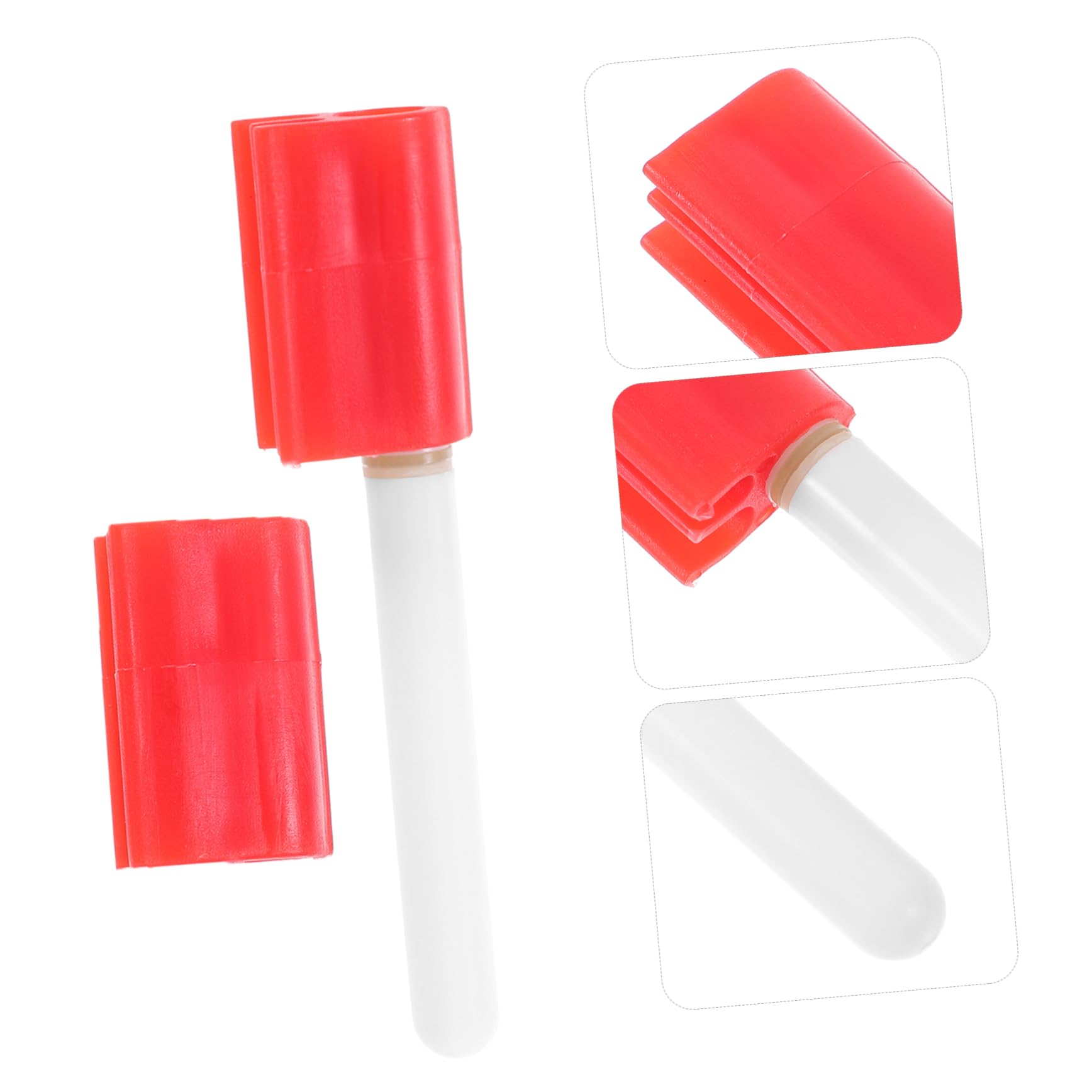 GANAZONO Glow Stick for Fishing Rod 7.7cm Luminous Night Fishing Light 6.5g Lamp Removable with 2 Buckles