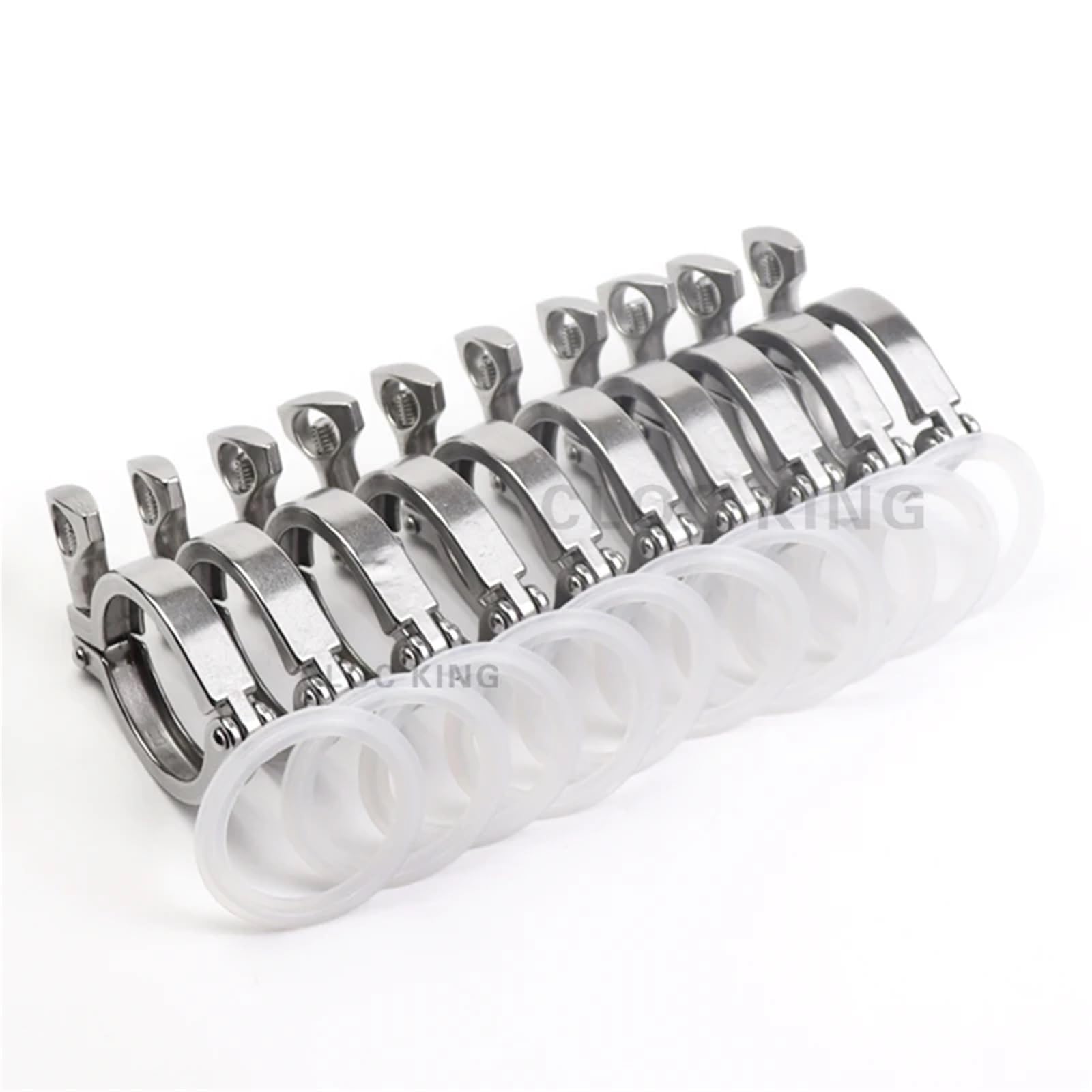 Virole inox SS304 Tri Clamp de 4 pouces pour installation sanitaire