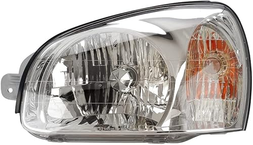 Miniatura 6 de KarParts360 Para 2001 2002 2003 Hyundai Santa Fe faro Asamblea par conductor y pasajero lado wbombillas para HY2502121 HY2503121 HY2503121